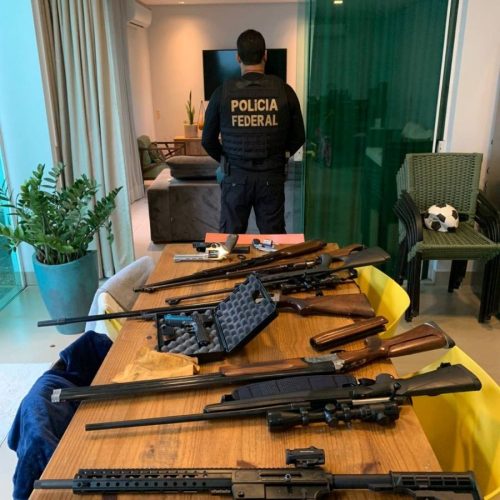 Polícia Federal apura tráfico internacional de armas de fogo, acessório e munição e associação criminosa em Palmas