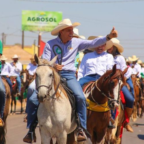 Durante cavalgada Ataídes relembra relação de longa data com Colinas e firma compromisso em atrair investimentos