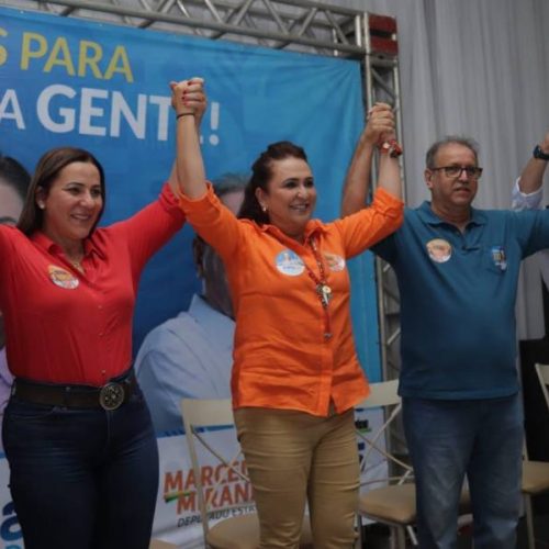 Kátia, Dulce e Miranda selam alianças para eleições deste ano; confira como foi