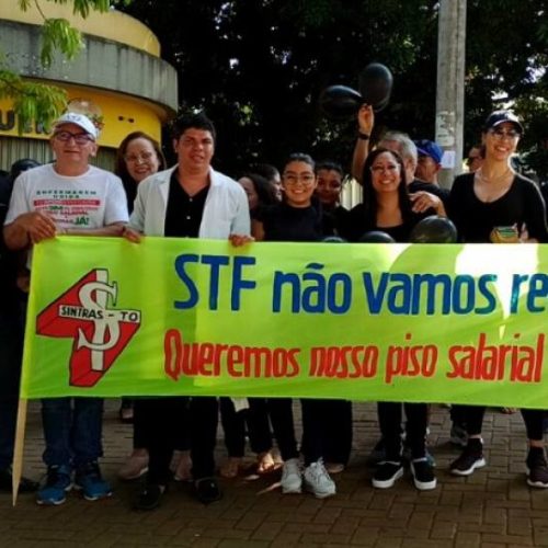 Enfermagem no Tocantins vai parar por 24 horas; profissionais reivindicam piso salarial