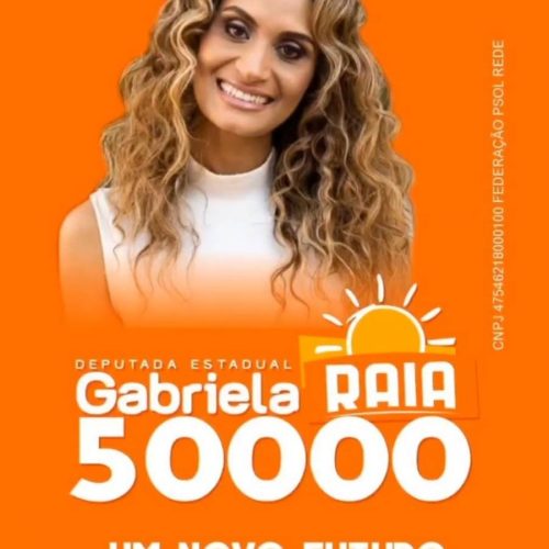 Médica e artista, conheça Gabriela RAIA a candidata a deputada estadual pelo PSOL