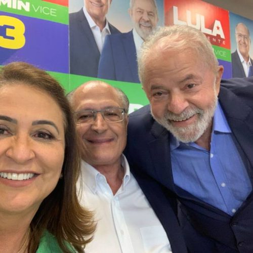 Em são Paulo, senadora Kátia Abreu declara apoio a Lula no segundo turno