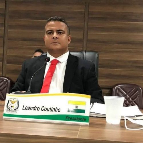 Disputa acirrada: Leandro Coutinho é o 1Âº presidente reeleito da CÃ¢mara de Colinas