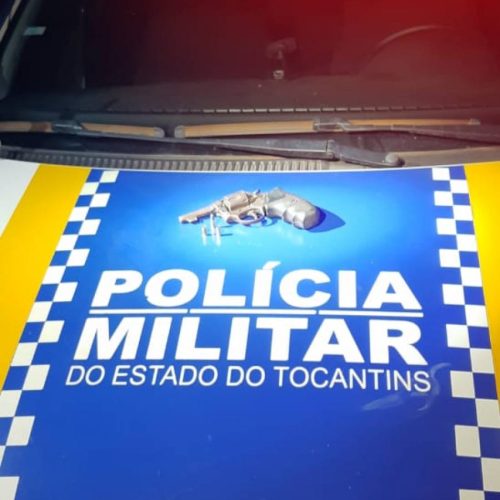 Polícia militar retira arma de fogo de circulação e prende homem por porte ilegal