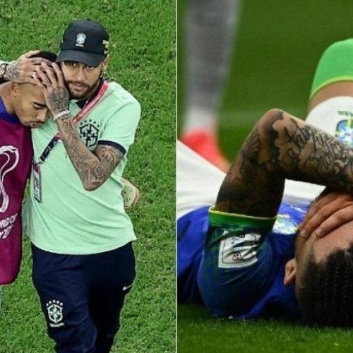 Após lesão, atacante Gabriel Jesus e o lateral-esquerdo Alex Telles estão fora da Copa do Mundo; veja como fica o time