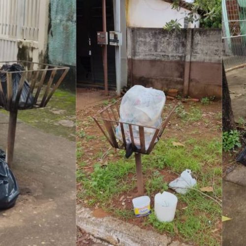 Com coleta de lixo somente "duas" vezes por semana, colinenses reclamam do acúmulo nas calçadas e mau cheiro; veja o que diz o Paço