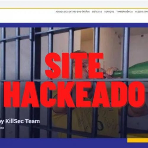 Sites do Governo do Estado voltam ao ar após ataque hacker; criminosos publicaram montagem com presidente Lula na cadeia