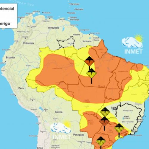 Alerta para tempestades no Tocantins encerra-se nesta segunda