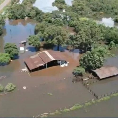 Chuvas causam estragos em regiões do Estado do Tocantins