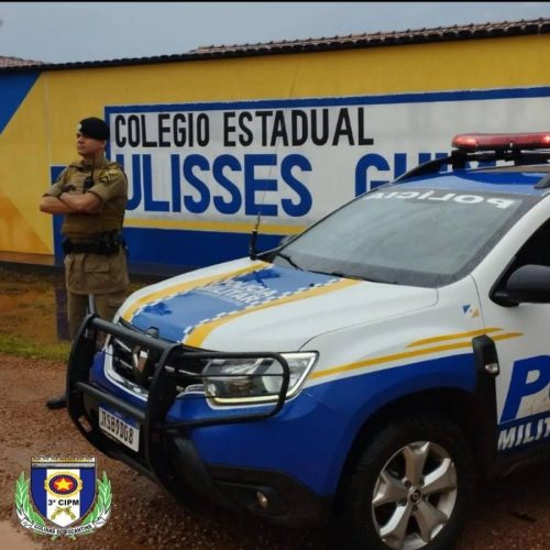 Com onda de violÃªncia CIPM de Colinas amplia estratégias de segurança nas escolas