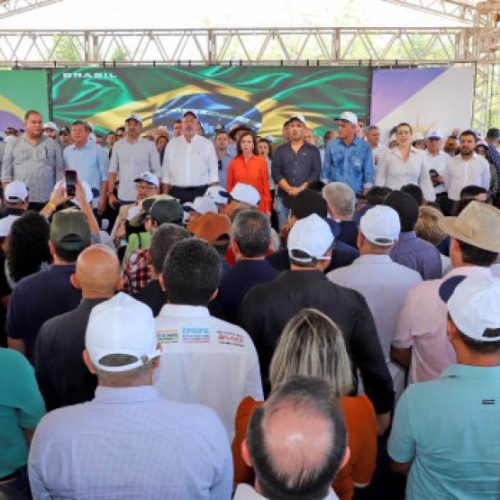 Governador reforça importÃ¢ncia de parcerias para crescimento agrotecnológico do Estado durante abertura da Agrotins 2023