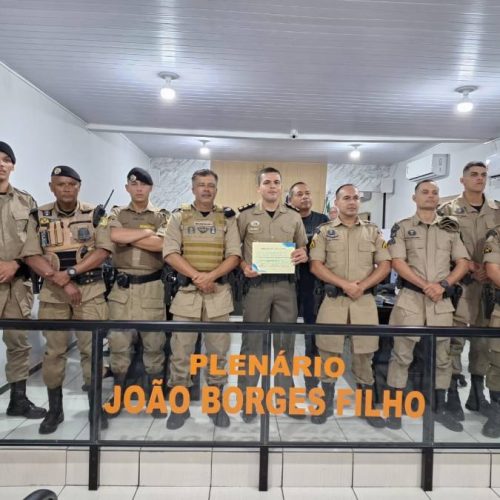 Tenente Coronel Brunno Pereira é homenageado com moção de aplauso na CÃ¢mara Municipal de Lajeado