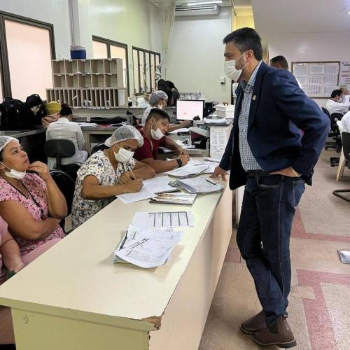 "Ã preciso testemunhar de perto os desafios enfrentados na saúde pública", afirma Luciano Oliveira durante visita no Hospital Geral de Palmas – HGP