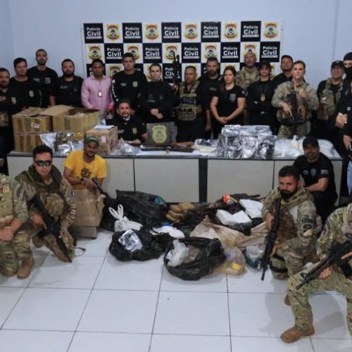 Onze pessoas, suspeitas de narcotráfico e lavagem de dinheiro, são presas durante operação em quatro municípios do estado