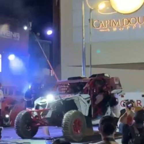 Abertura do Rally Jalapão marca noite, em Palmas; evento reuniu principais feras do off-road