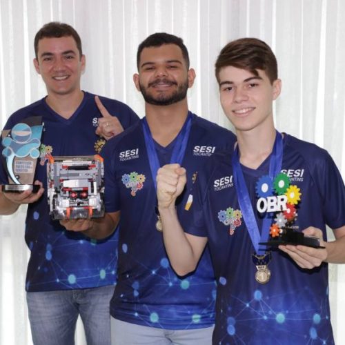 SESI Tocantins representa o Brasil em maior evento de robótica do mundo na França