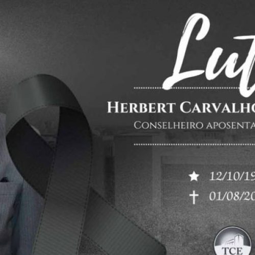 Morre aos 76 anos, Herbert Carvalho de Almeida, conselheiro aposentado do Tribunal de Contas do Tocantins