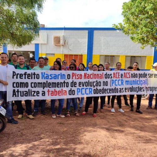 Agentes de Saúde e Endemias anunciam estado de greve em Colinas do Tocantins