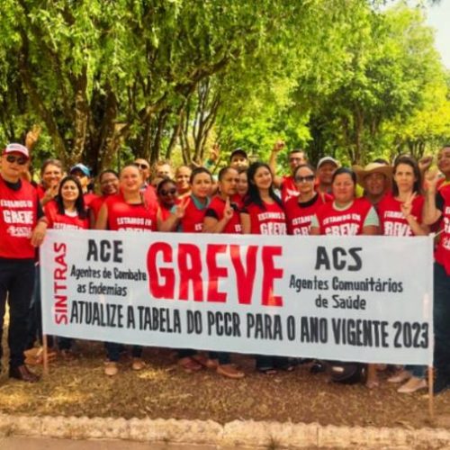 Greve dos Agentes de Endemias e Saúde de Colinas chega ao nono dia