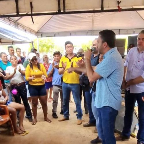 Deputado Luciano honra compromisso e leva benefícios ao P.A. Tarumã em Araguacema