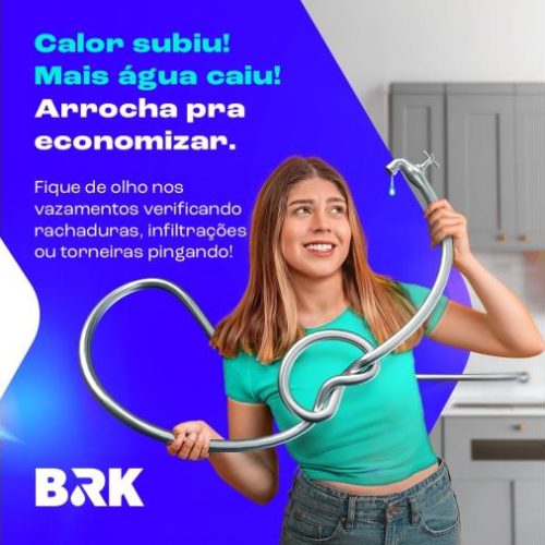 BRK lança campanha "Arrocha para economizar" para incentivar o consumo consciente no Tocantins