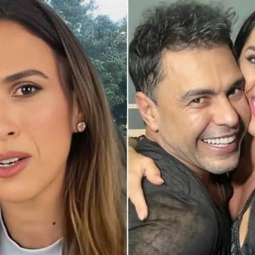 Tatá Werneck faz piada sobre situação de Graciele Lacerda e Zezé durante apresentação do Multishow