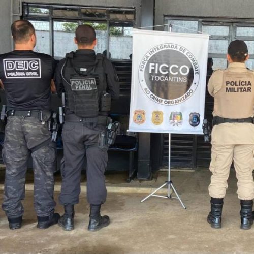 Para coibir furto de encomendas, forças policiais do Tocantins cumprem mandado de prisão e busca e apreensão