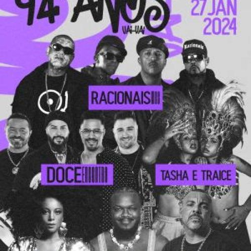 Vai-Vai celebra 94 anos com nata do hip hop