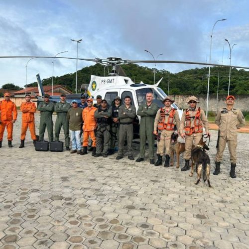 Missão que busca por criança indígena na Ilha do Bananal chega no sexto dia e recebe apoio de Helicóptero do Ciopaer de Mato Grosso