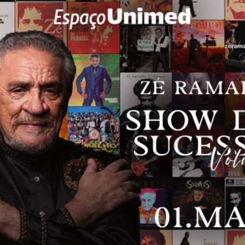 Zé Ramalho se apresenta no Espaço Unimed com "Show dos Sucessos – Vol.2"