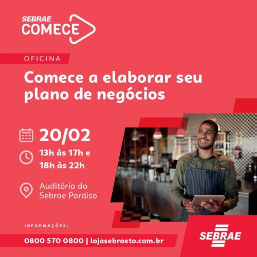 Sebrae TO realiza curso para empresários elaborarem planos de negócios