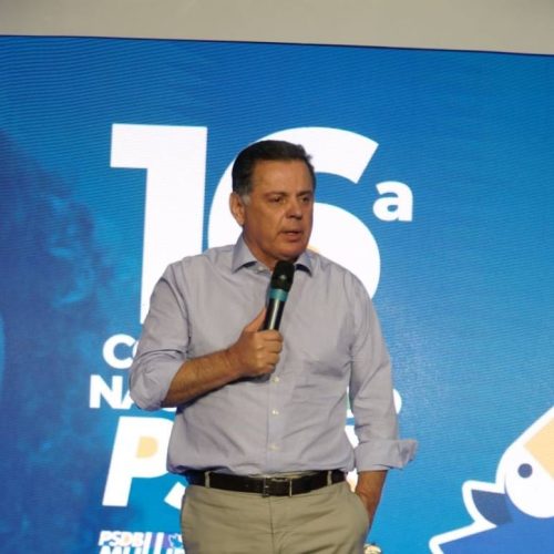 Presidente Nacional do PSDB, Marconi Perillo, chega ao Tocantins para encontro com lideranças políticas