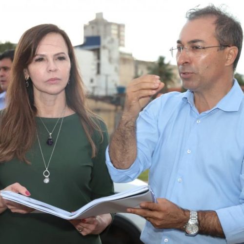 Wagner e Dorinha visitam obras e selam acordo de mais recursos para o novo Hospital da Criança de Araguaína