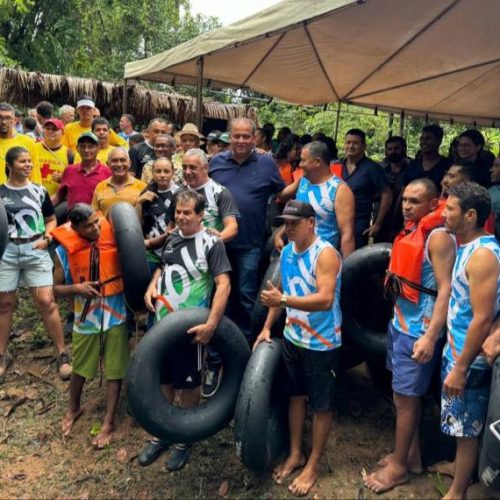 Senador Eduardo Gomes marca presença no primeiro BoiaCross da Pedreira em Lajeado