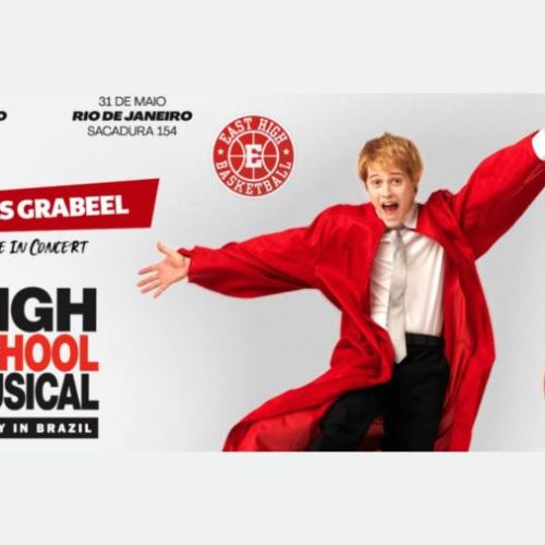 Ator e cantor, Lucas Grabeel de "High School Musical", confirma dois shows no Brasil, em maio