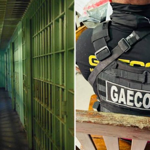 Gaeco cumpre mandados durante operação que investiga esquema de corrupção e extorsão dentro de presídio de Gurupi