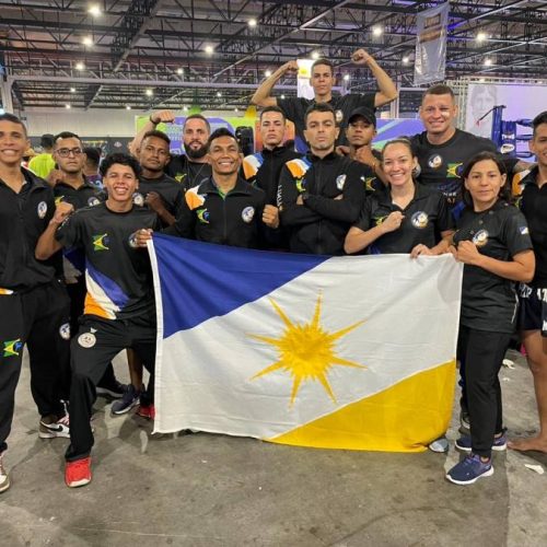 Tocantinenses lutadores de muay thai conquistam oito medalhas no maior evento poliesportivo da América do Sul