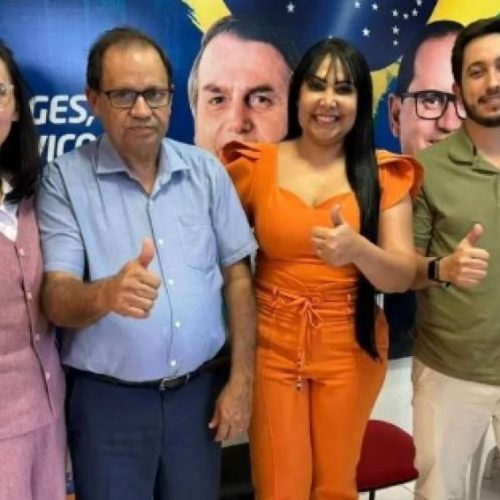 Eli Borges, publica em seu Instagram selando apoio a pré-candidatura a prefeita de Janad Valcari em Palmas