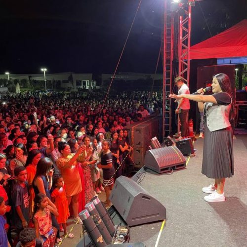 Noite em Guaraí é marcada por louvor e adoração; Guarafé reuniu grandes nomes da músicas, confira a cobertura