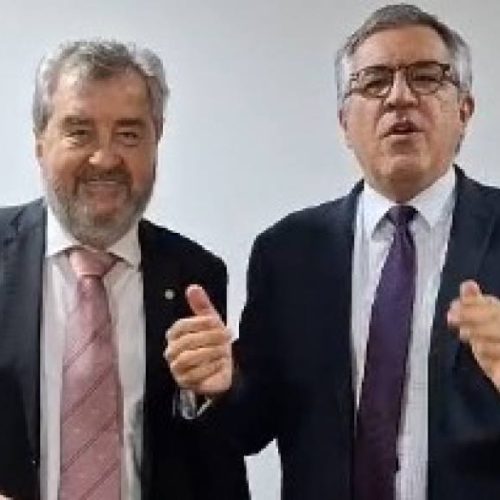 Pré-canditado Ã  Prefeitura de Araguaína, Célio Moura se reúne com ministro Padilha