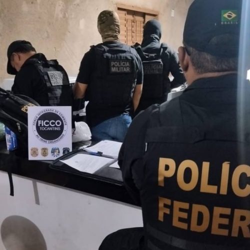 Operação da FICCO/TO desarticula organização criminosa em Dianópolis