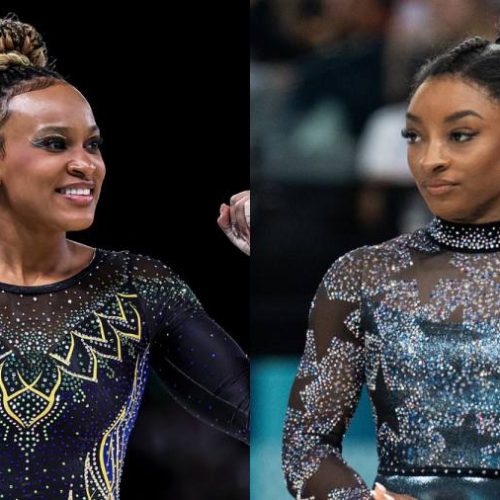 Simone Biles x Rebeca Andrade: rivais se enfrentam em quatro finais nas Olimpíadas de Paris