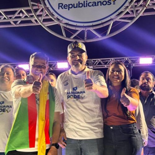 Jorge Frederico lança candidatura Ã  prefeito de Araguaína ao lado do vice Elenil da Penha