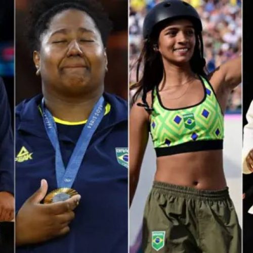 Mulheres conquistam 60% das medalhas do Brasil nos Jogos Olímpicos de Paris 2024