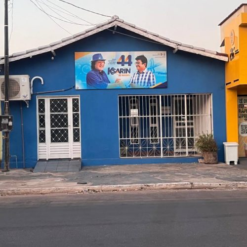 Candidato "Azulão" é alvo de Justiça Eleitoral por propaganda irregular em Colinas do Tocantins