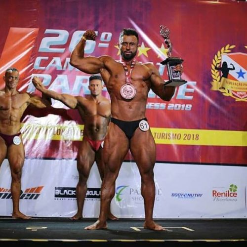 Atleta Fisiculturista Colinense, consegue classificaÃÂ§ÃÂ£o em brasileiro