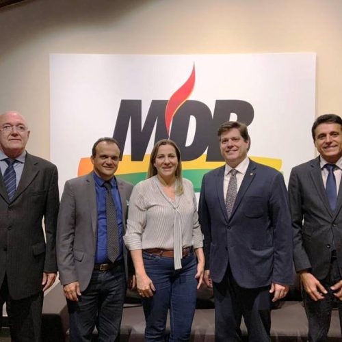 MDB convida prefeito de Porto Nacional, Joaquim Maia, a se filiar ao Partido