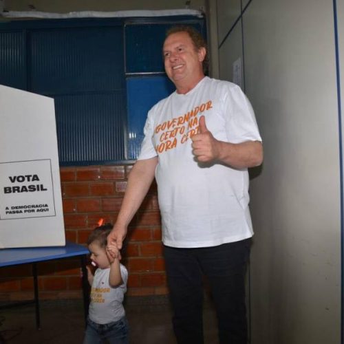 ApÃÂ³s votar em Gurupi, Carlesse crava inÃÂ­cio de uma nova etapa para o Tocantins