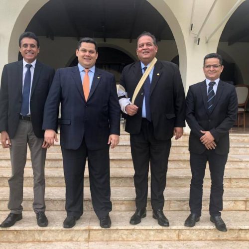 Presidente do MDB Estadual, Nilton Franco participa de posse do ministro do Desenvolvimento Regional