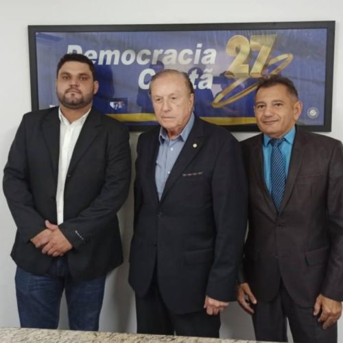 Democracia CristÃÂ£ empossa novo presidente do DiretÃÂ³rio Metropolitano em Palmas